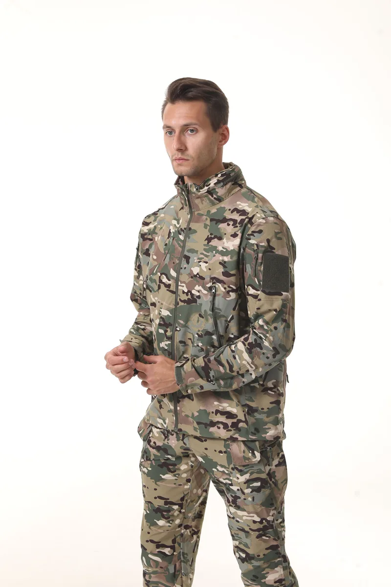 Quick Drying Summer Tactical Jacket — Black view 6
