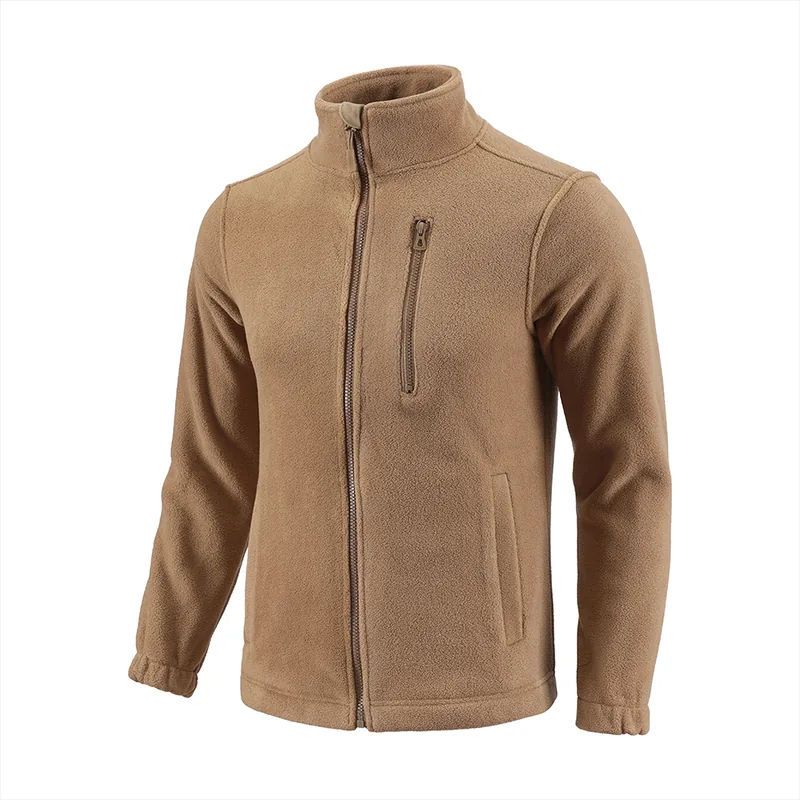 Thermal Fleece Hunting Jacket — Black view 3