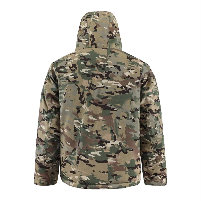 Padded Thermal Camouflage Winter Jacket — Camo view 2