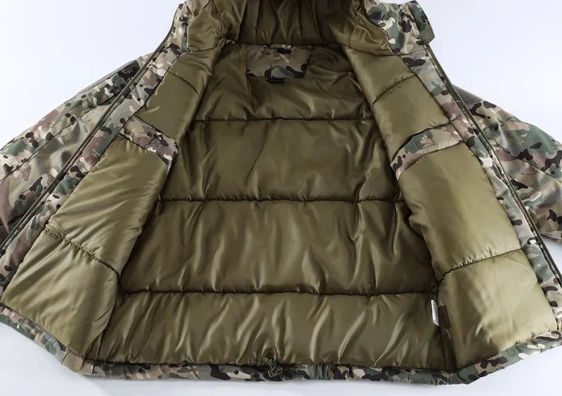 Padded Thermal Camouflage Winter Jacket — Camo view 3