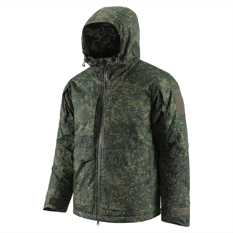 Padded Thermal Camouflage Winter Jacket — Camo view 5