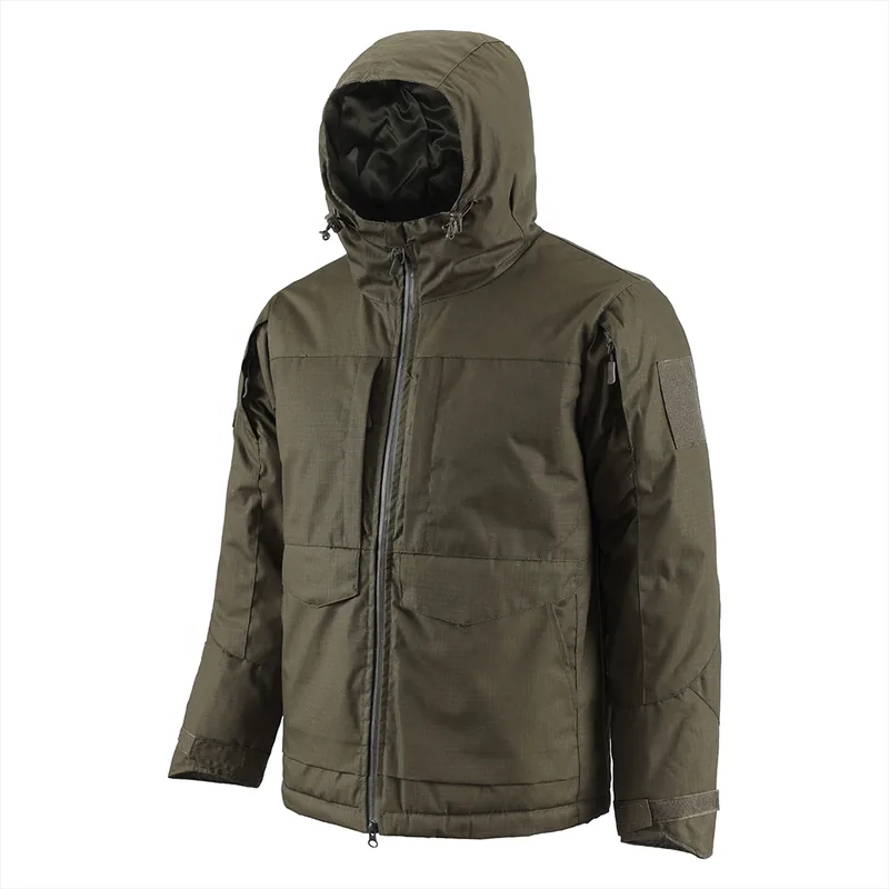 Padded Thermal Camouflage Winter Jacket — Camo view 6