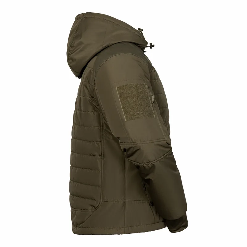 Cold-proof Cotton-padded Outdoor Jacket — Green view 6