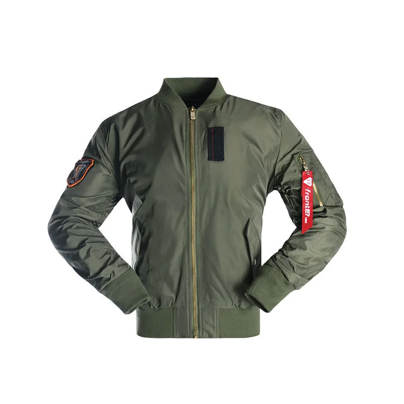 Nylon Bomber Tactical Jacket — Black — Tactical Clothing