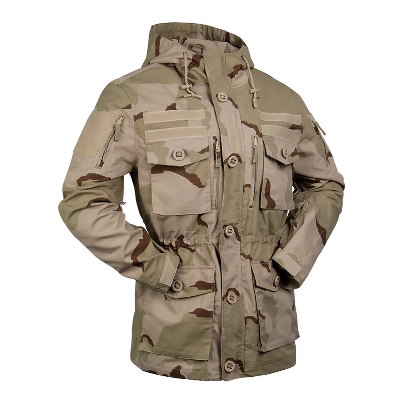 Camo Windrunner Winter Tactical Field Jacket — Desert view 2