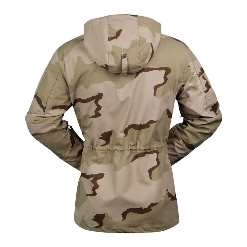 Camo Windrunner Winter Tactical Field Jacket — Desert view 3