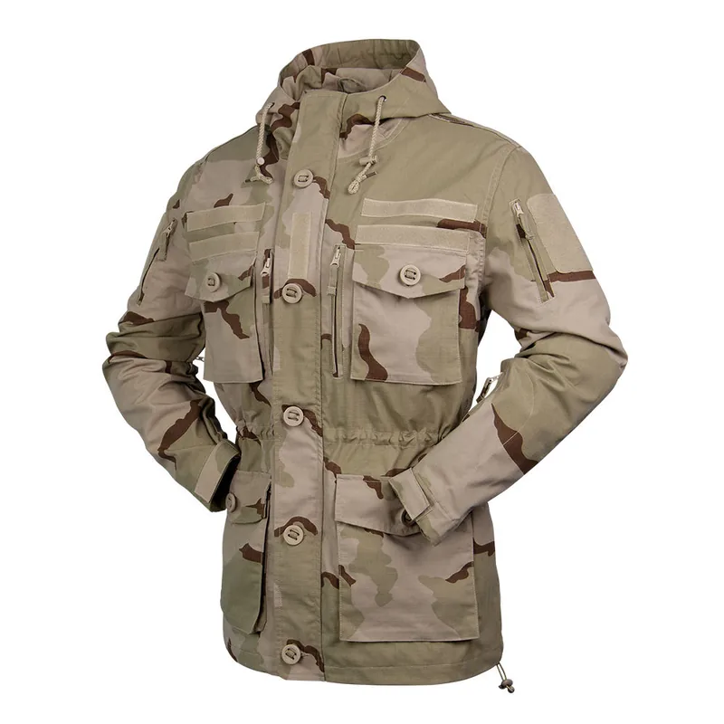 Camo Windrunner Winter Tactical Field Jacket — Desert view 5