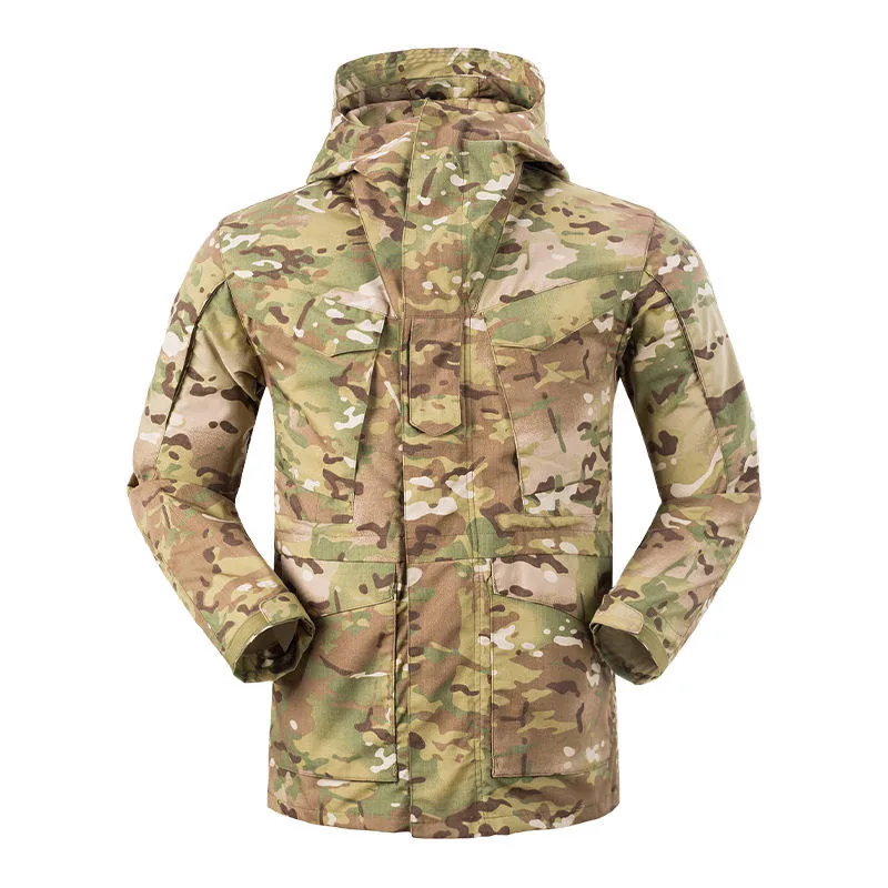 Waterproof Camouflage M65 Field Jacket — Camo — Tactical Clothing