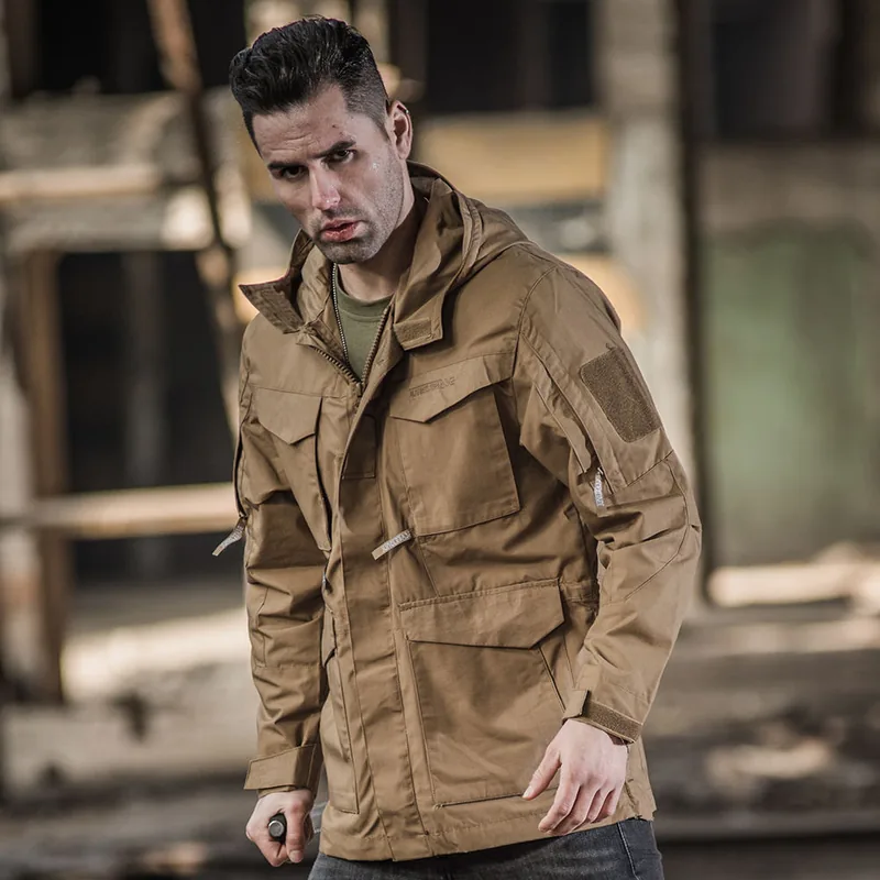 Waterproof Camouflage M65 Field Jacket — Camo view 4