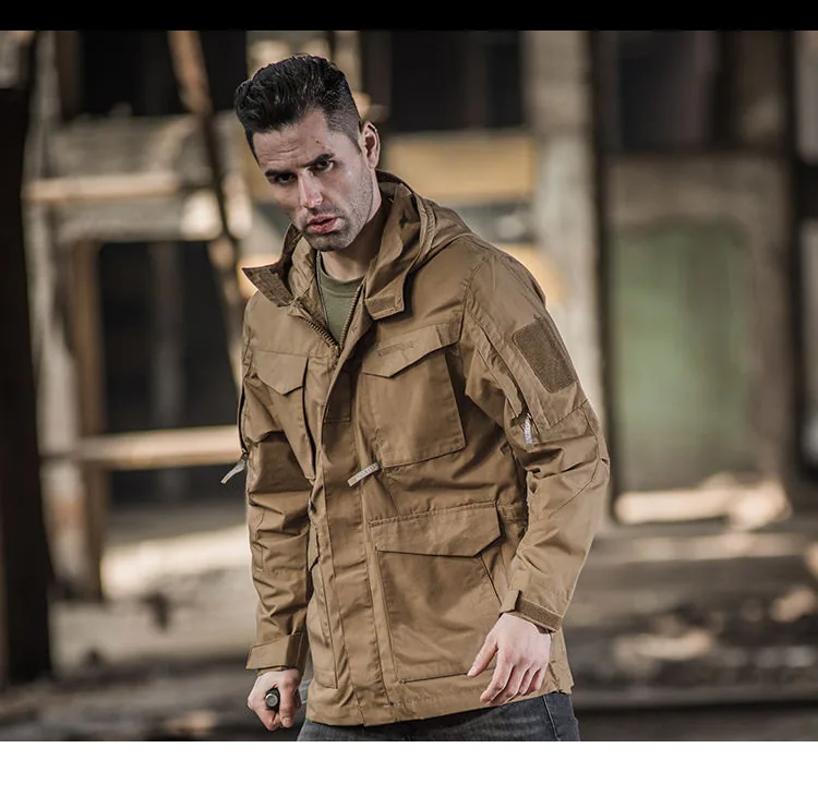 Waterproof Camouflage M65 Field Jacket — Camo view 6