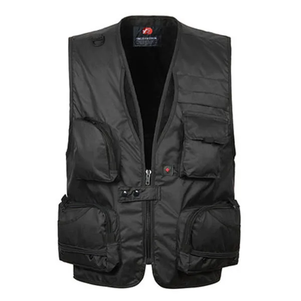 Outdoor Breathable Photographer Fishing Vest with Many Pockets view 3