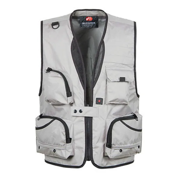 Outdoor Breathable Photographer Fishing Vest with Many Pockets view 4