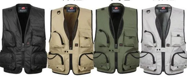 Outdoor Breathable Photographer Fishing Vest with Many Pockets view 5