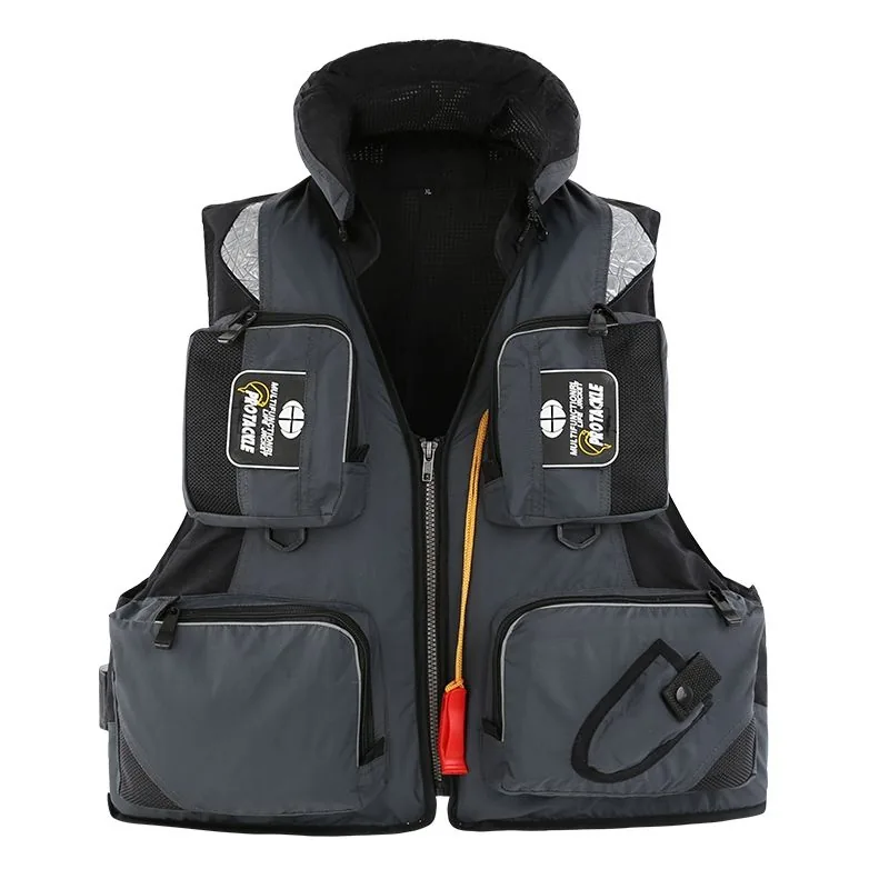 Portable Fishing Life Jacket with Large Buoyancy — Tactical Clothing