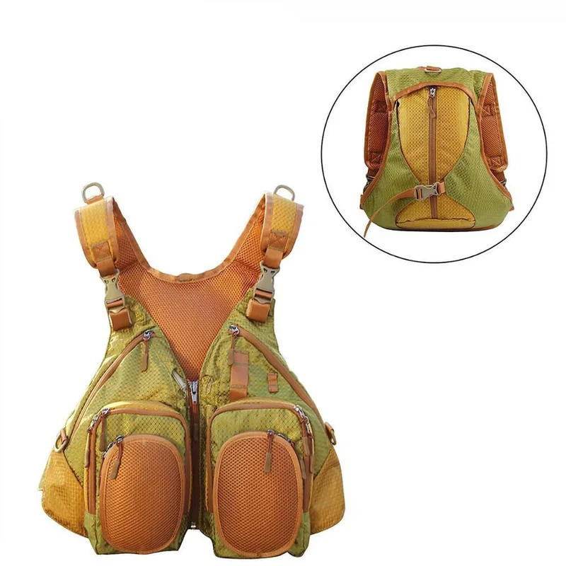 Fly Fishing Backpack and Vest Combo with Sling Bag — Tactical Clothing