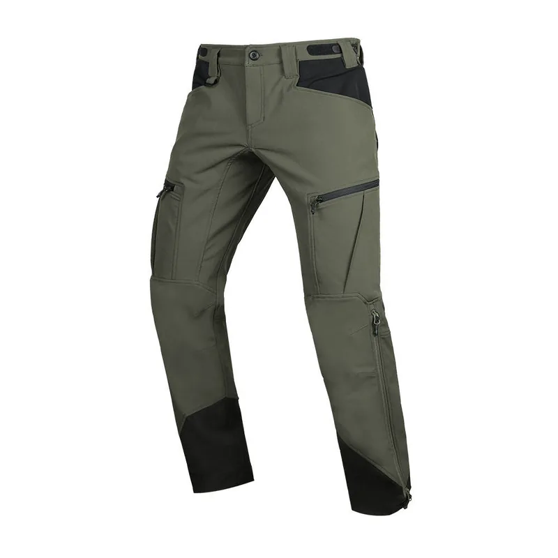 Stretch Soft Shell Tactical Cargo Pants — Black — Tactical Clothing