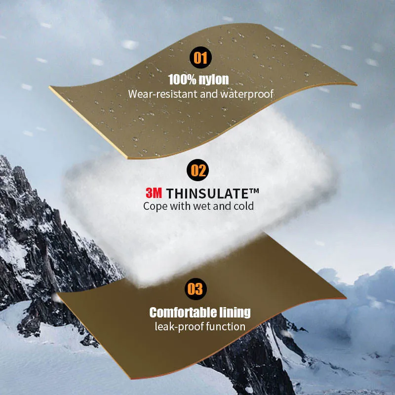 3M Thinsulate Winter Combat Pants — Black view 5