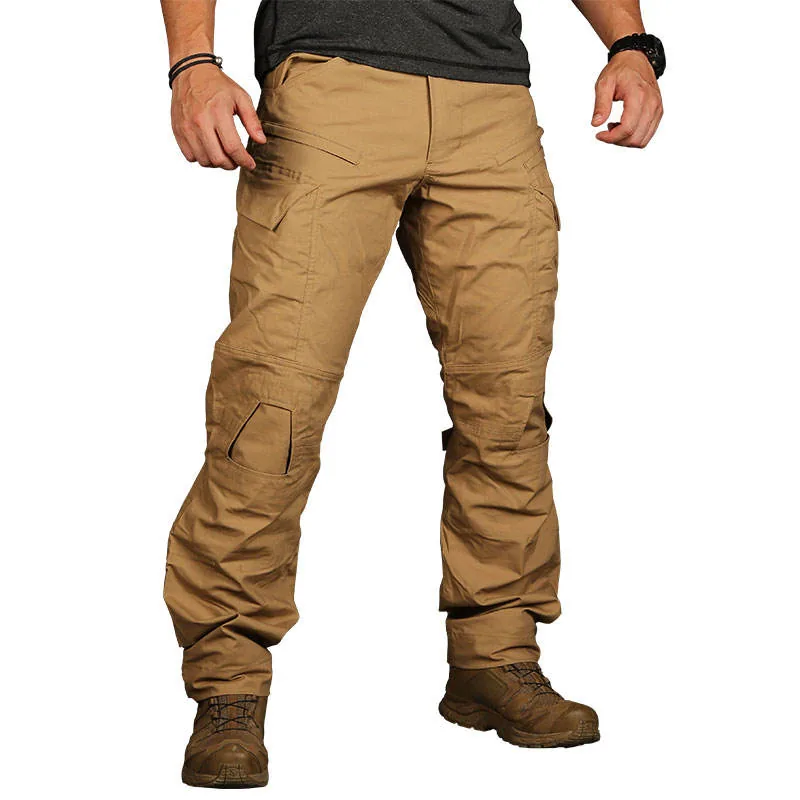 Lightweight Tactical Combat Training Pants — Black view 5