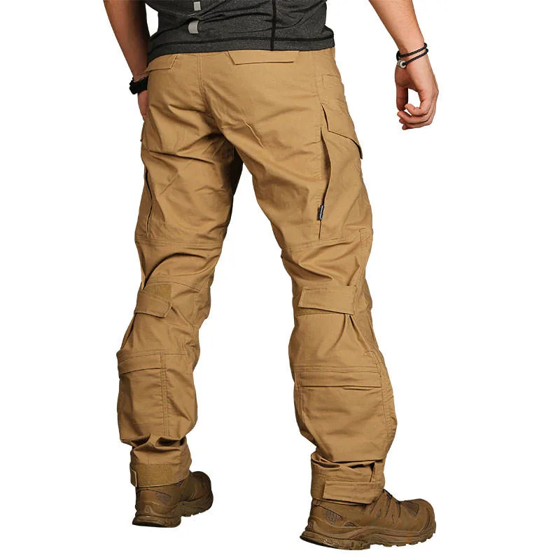 Lightweight Tactical Combat Training Pants — Black view 6