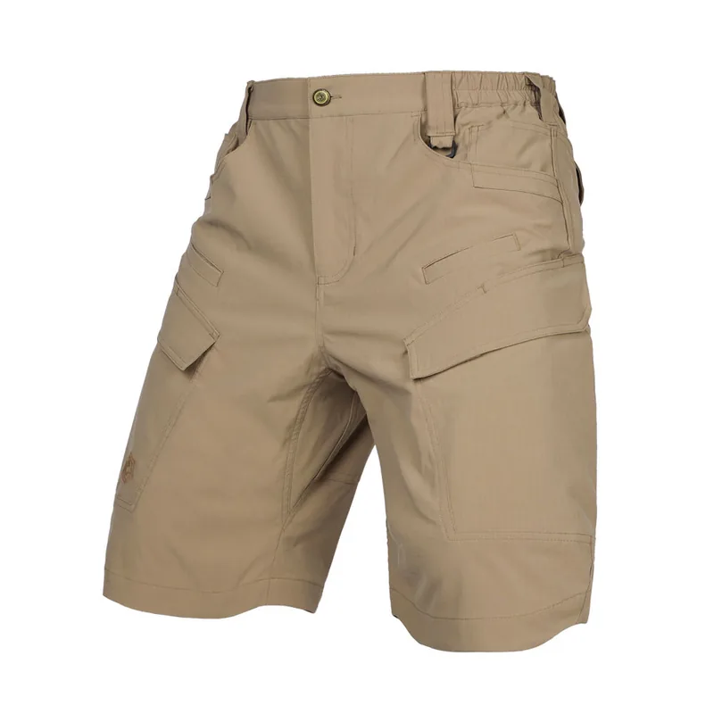 Stretchable Lightweight Tactical Shorts — Black — Tactical Clothing