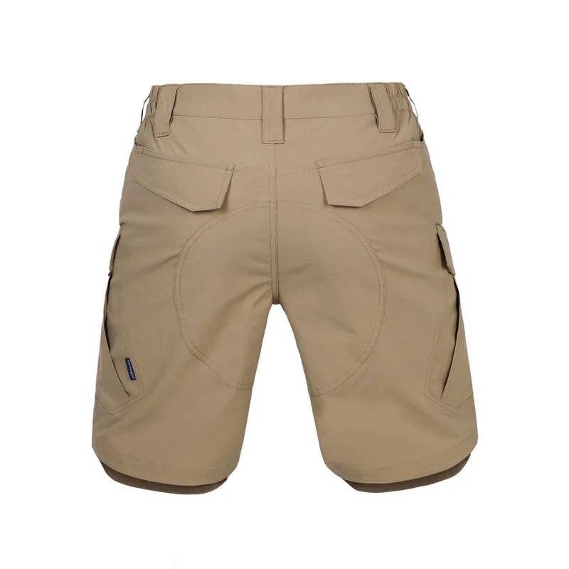 Stretchable Lightweight Tactical Shorts — Black view 2
