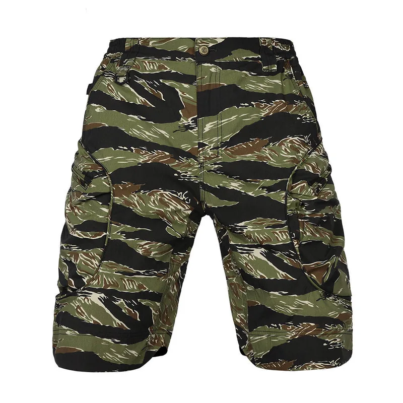 Tiger Stripe Lightweight Tactical Shorts — Camo — Tactical Clothing