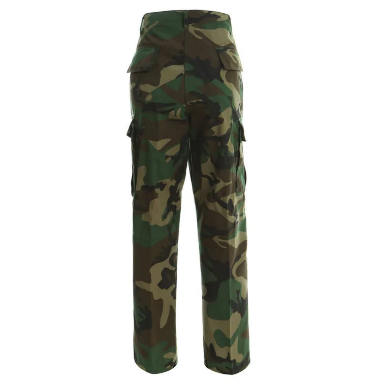 Casual Tactical BDU Cargo Pants — Black view 3