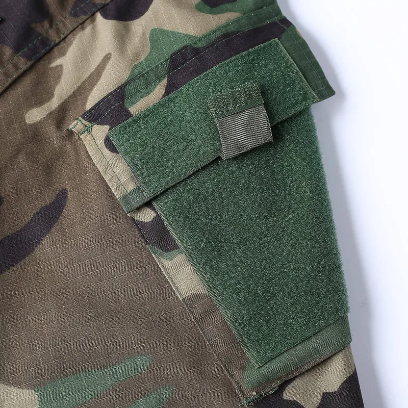 Anti-wrinkle Jungle Camouflage Tactical Hunting Pants — Camo view 6