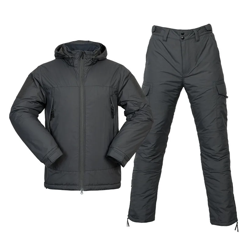 Windproof Waterproof Soft Shell Tactical Pants — Black view 6