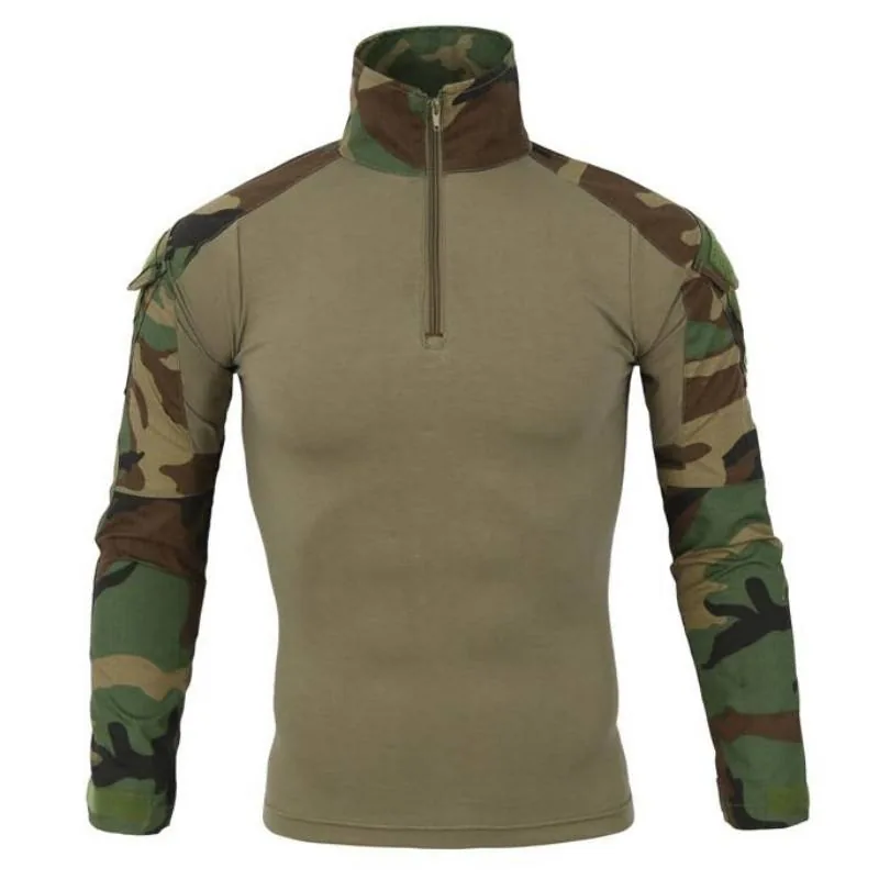 Hiking Gym Tactical Polo Shirt — Camo view 2