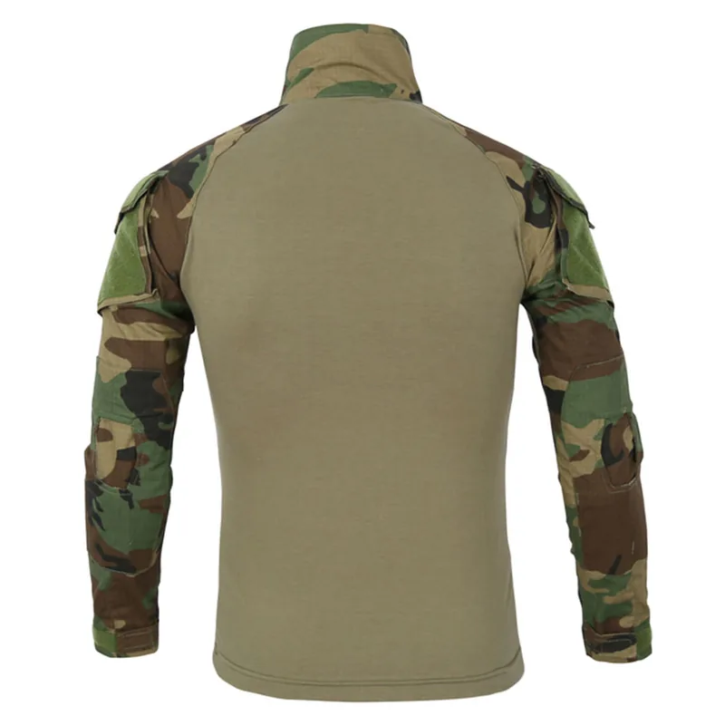 Hiking Gym Tactical Polo Shirt — Camo view 3