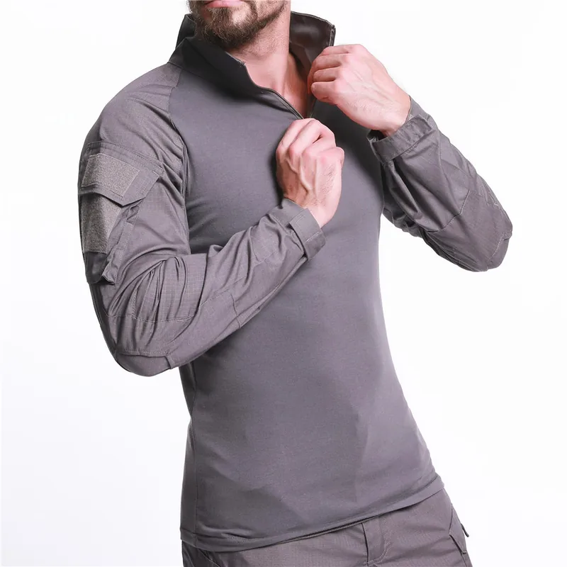 Hunting Camouflage Frog Training Shirt — Camo view 3