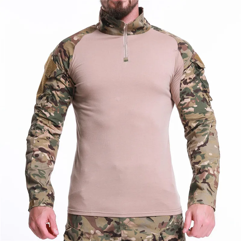 Camping Long Sleeve Frog Shirt — Black view 4