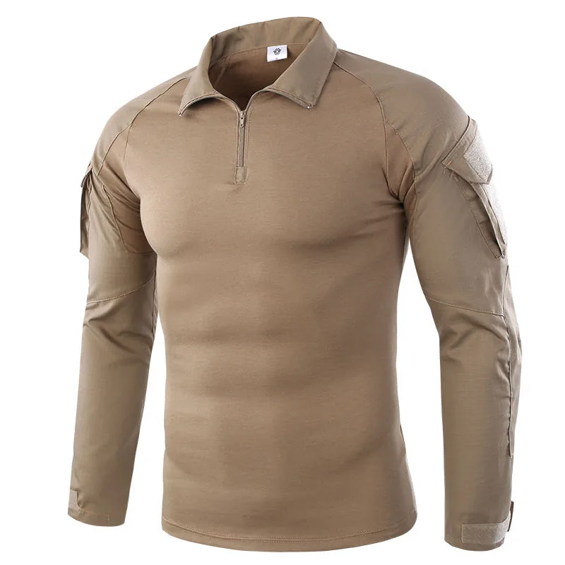Hunting Uniform Tops Tactical Frog Shirt — Camo view 2
