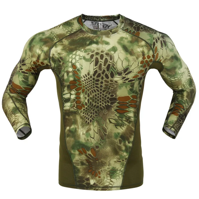 Quick-Dry Long Sleeve Camouflage Shirt — Camo view 2