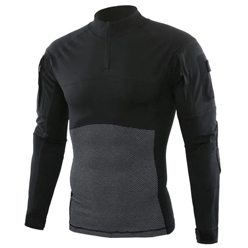 Tactical Training Frog Shirt — Black — Tactical Clothing