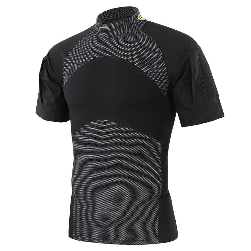 Training Outdoor Camouflage Uniform T-Shirt — Camo view 5