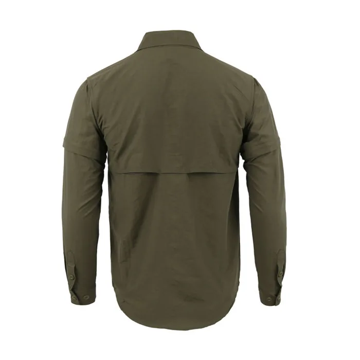 Quick Dry Tactical Hunting Shirt — Green view 2