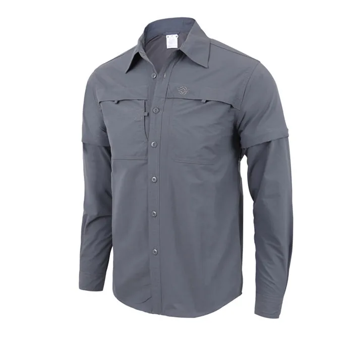 Quick Dry Tactical Hunting Shirt — Green view 3