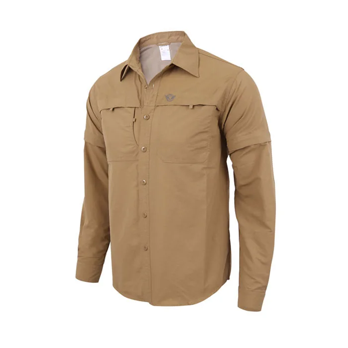Quick Dry Tactical Hunting Shirt — Green view 4