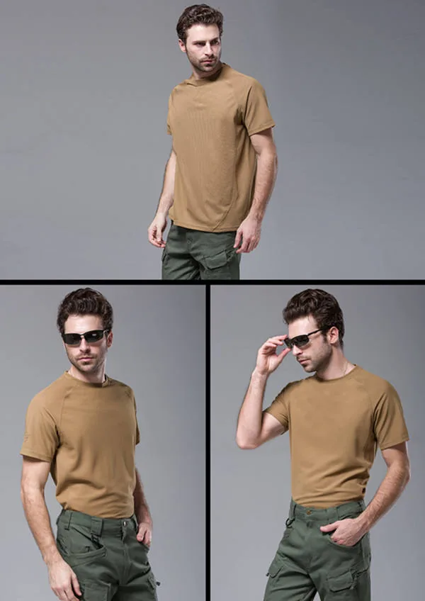 Bicycle Riding Short Sleeve T-Shirt — Black view 4