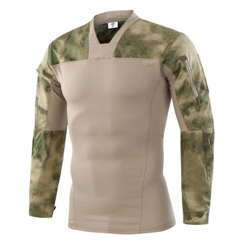 Camo Tactical Combat Shirt — Camo view 3