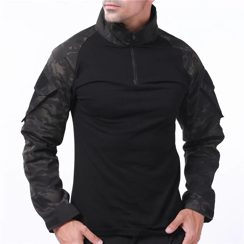 Tactical Training Hiking Shirt — Black view 6