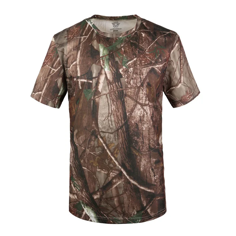 Short Sleeve Tactical T-Shirt 16 Colors — Black view 2