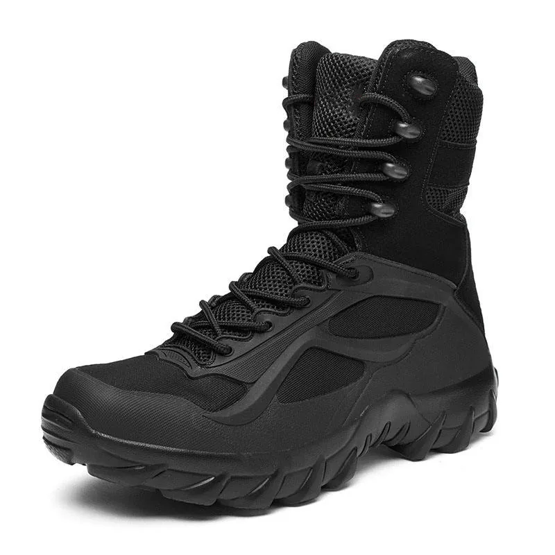 Oxford Waterproof Tactical Boots — Black — Tactical Footwear