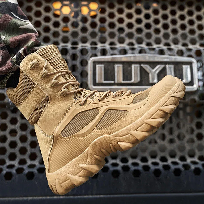 Oxford Waterproof Tactical Boots — Black view 5