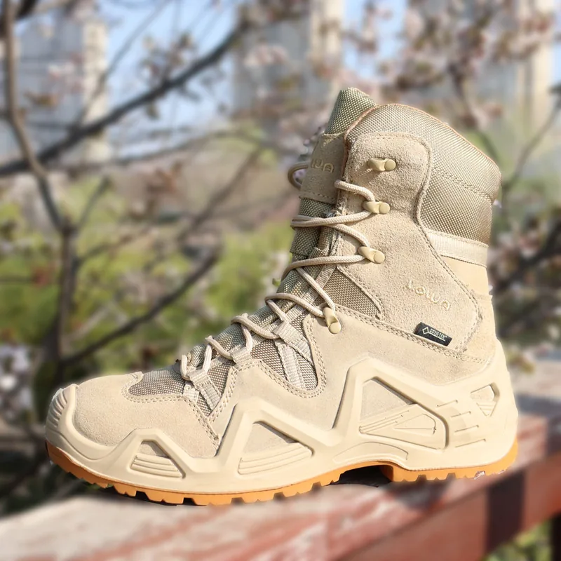 Winter Warm Desert Boots — Black — Tactical Footwear