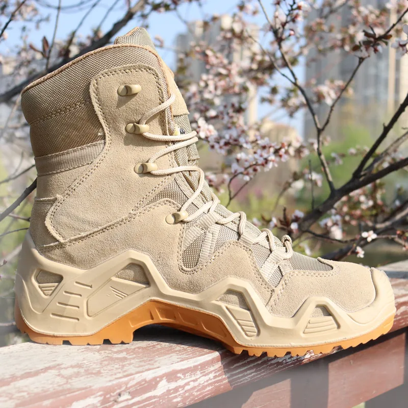 Winter Warm Desert Boots — Black view 4