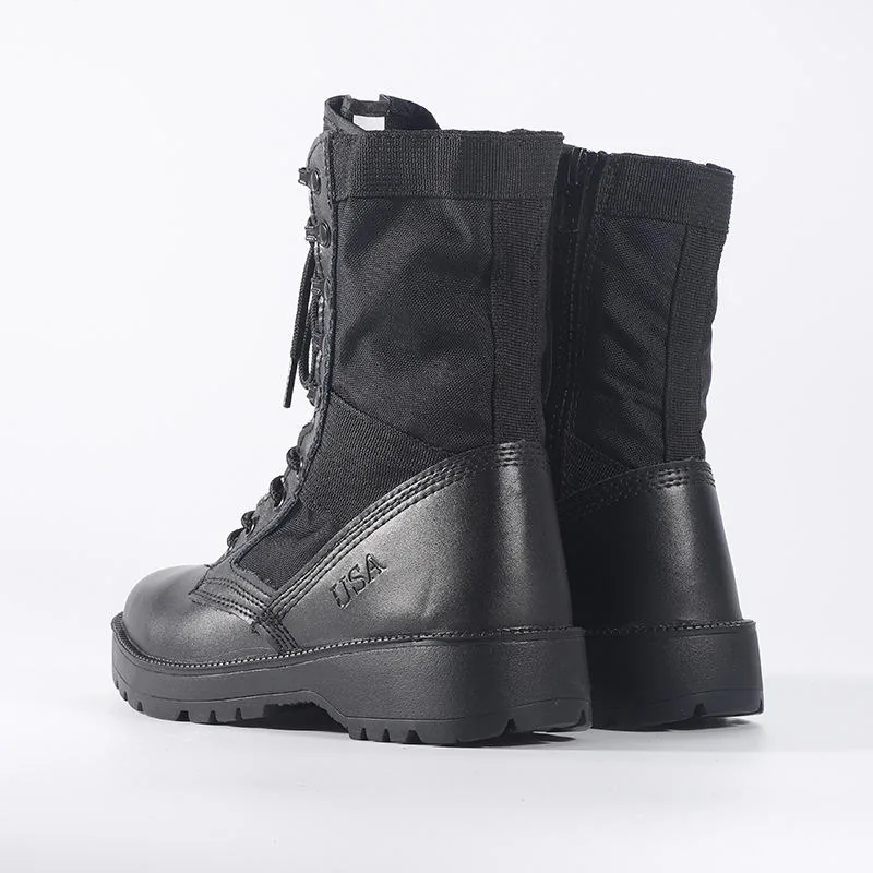 Lightweight Ankle Tactical Boots — Black view 3