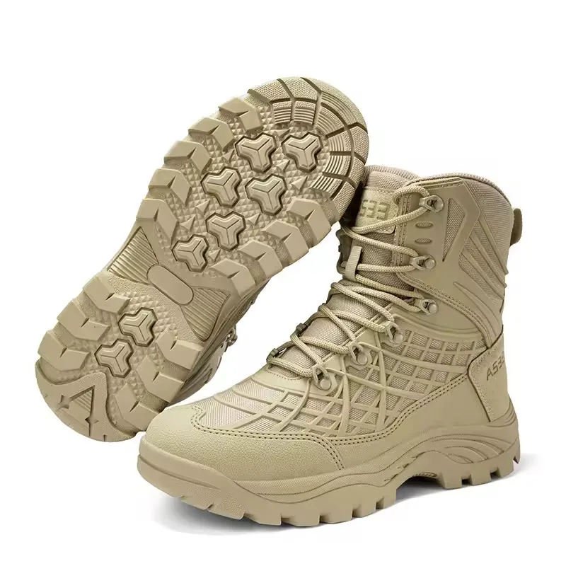 Ultra-Light Combat Training Boots — Black — Tactical Footwear